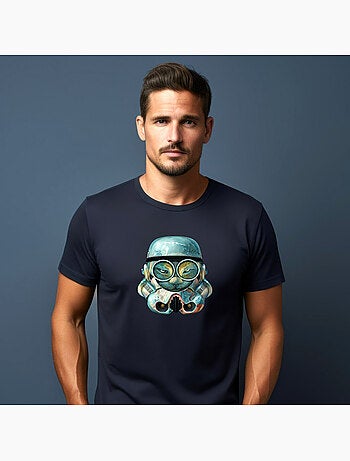 Camiseta hombre - trooper cat