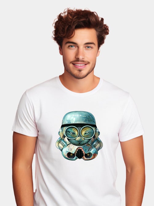 Camiseta Hombre - TROOPER CAT - Kiabi