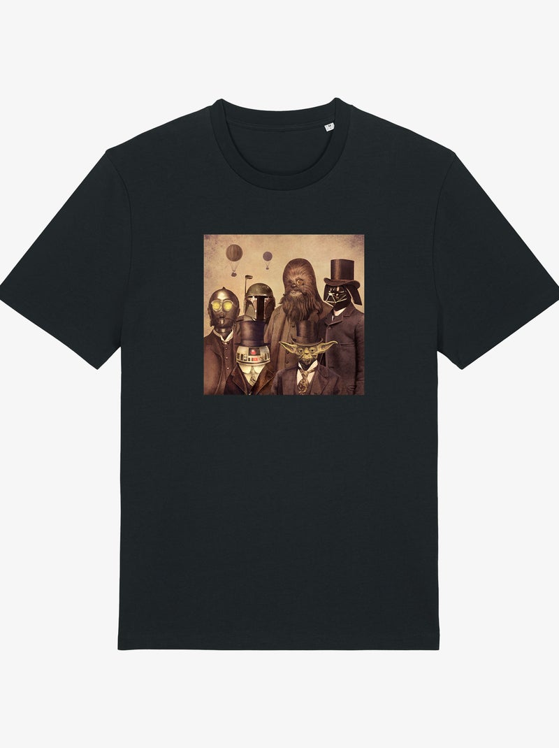 Camiseta Hombre - VICTORIAN WARS Negro - Kiabi