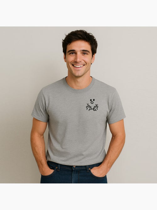 Camiseta Hombre - VISAGE MONSIEUR CŒUR - Kiabi Camiseta Hombre - VISAGE MONSIEUR CŒUR - Kiabi