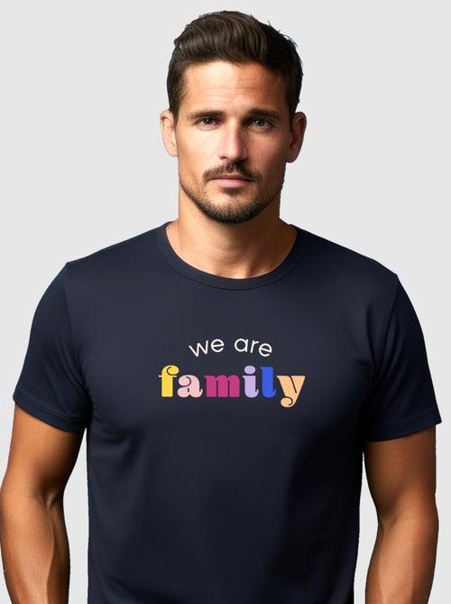 Camiseta Hombre - WE ARE FAMILY - Kiabi