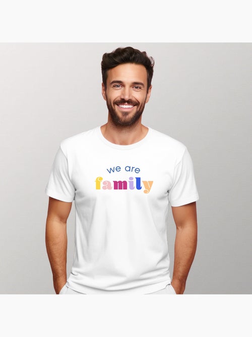 Camiseta Hombre - WE ARE FAMILY - Kiabi