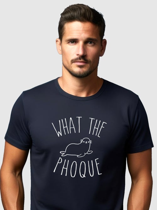 Camiseta Hombre - WHAT THE PHOQUE - Kiabi Camiseta Hombre - WHAT THE PHOQUE - Kiabi