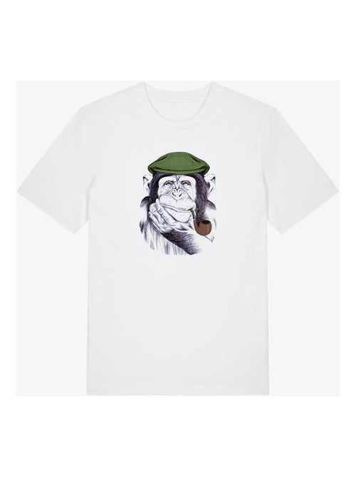 Camiseta Hombre - WISE MR CHIMP - Kiabi Camiseta Hombre - WISE MR CHIMP - Kiabi