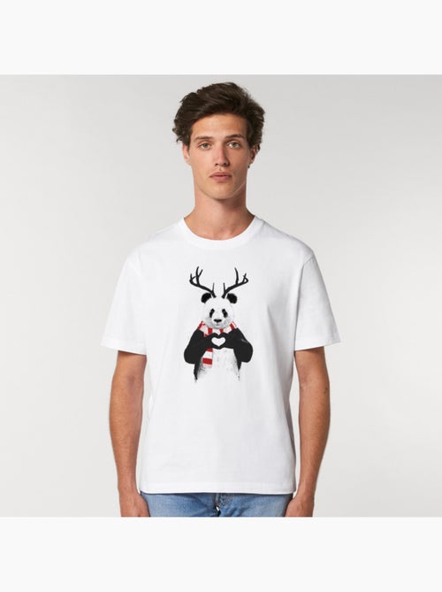 Camiseta Hombre - XMAS PANDA - Kiabi
