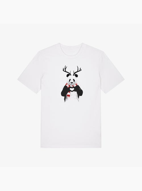 Camiseta Hombre - XMAS PANDA - Kiabi