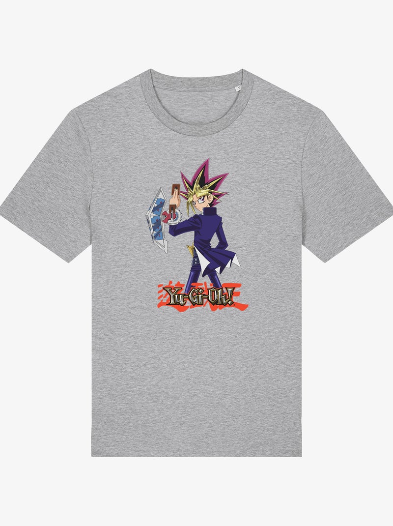 Camiseta Hombre - YU GI OH 1 Gris jaspeado - Kiabi