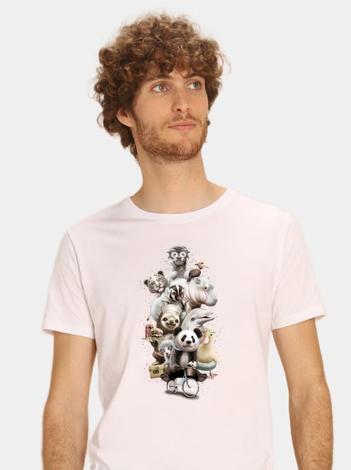 Camiseta Hombre - ZOO ESCAPE - Kiabi Camiseta Hombre - ZOO ESCAPE - Kiabi