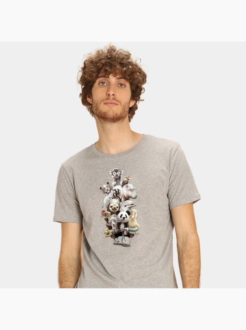 Camiseta Hombre - ZOO ESCAPE - Kiabi Camiseta Hombre - ZOO ESCAPE - Kiabi
