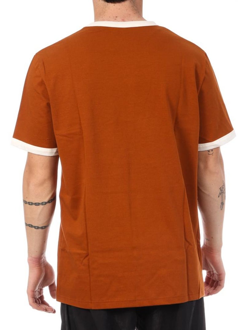 Camiseta Hombre Le Coq Sportif Marrón capuchino - Kiabi