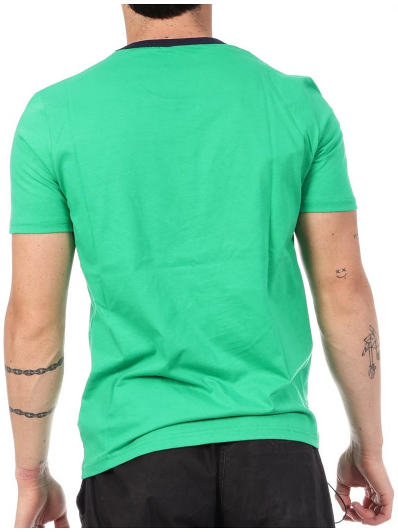 Camiseta Hombre Le Coq Sportif para Hombre Verde - Kiabi