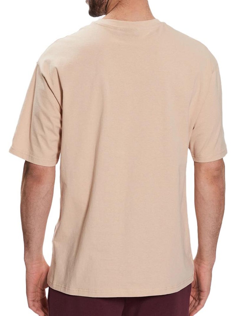 Camiseta Hombre New Era Beige - Kiabi