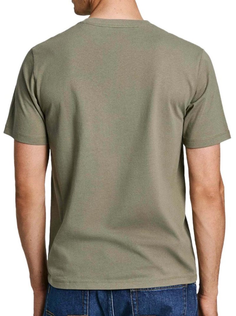 Camiseta Hombre Pepe Jeans Verde caqui claro - Kiabi