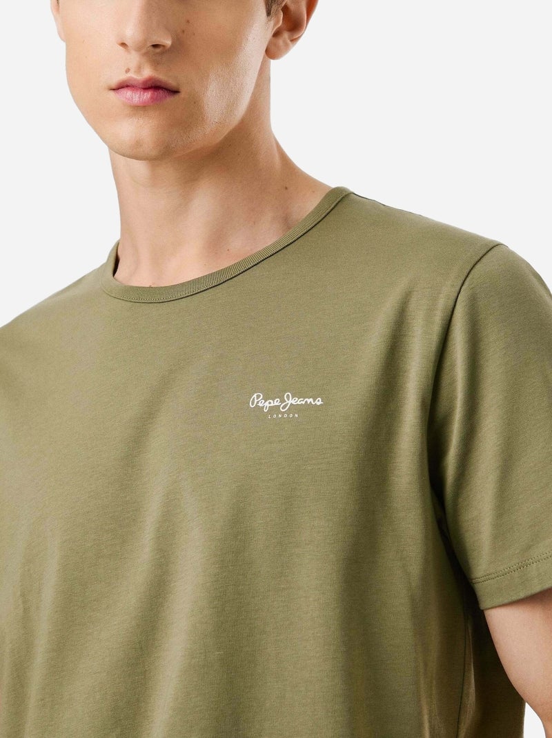 Camiseta Hombre Pepe Jeans Verde - Kiabi