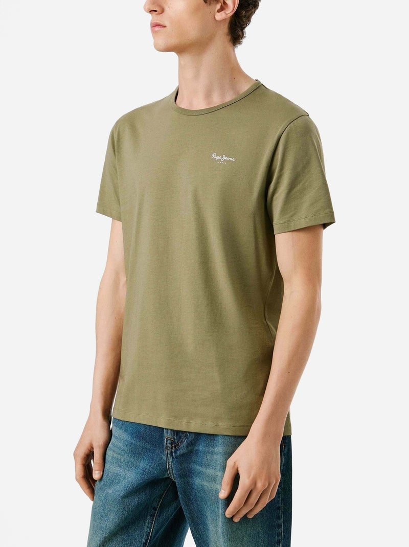 Camiseta Hombre Pepe Jeans Verde - Kiabi