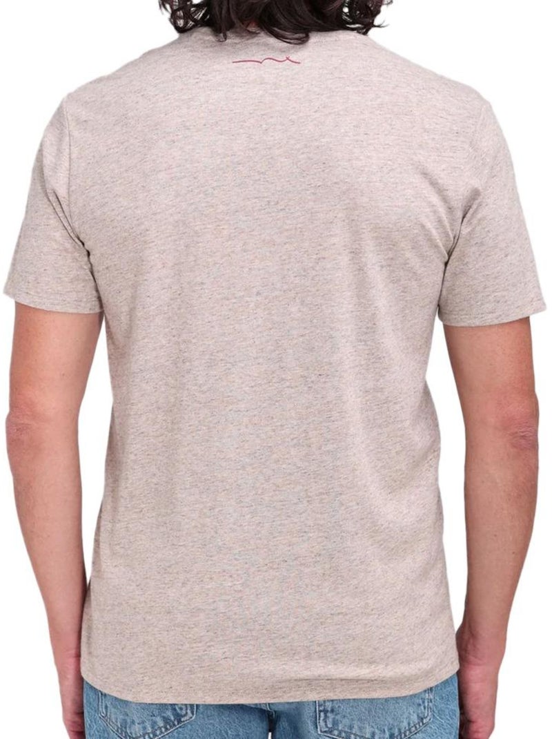 Camiseta hombre teddy smith Beige jaspeado - Kiabi