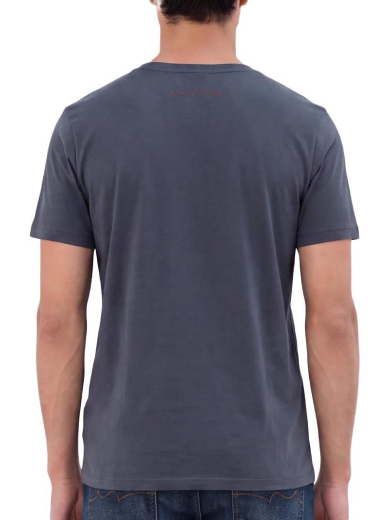 Camiseta hombre teddy smith Gris plateado - Kiabi