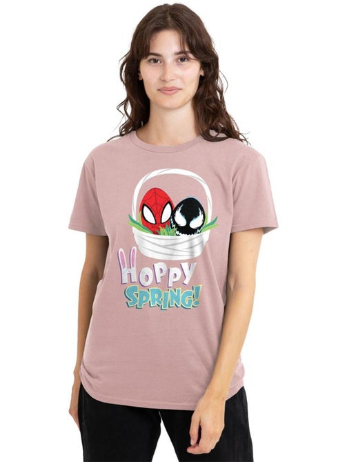 Camiseta hoppy spring para mujer - spider-man - Kiabi Camiseta hoppy spring para mujer - spider-man - Kiabi