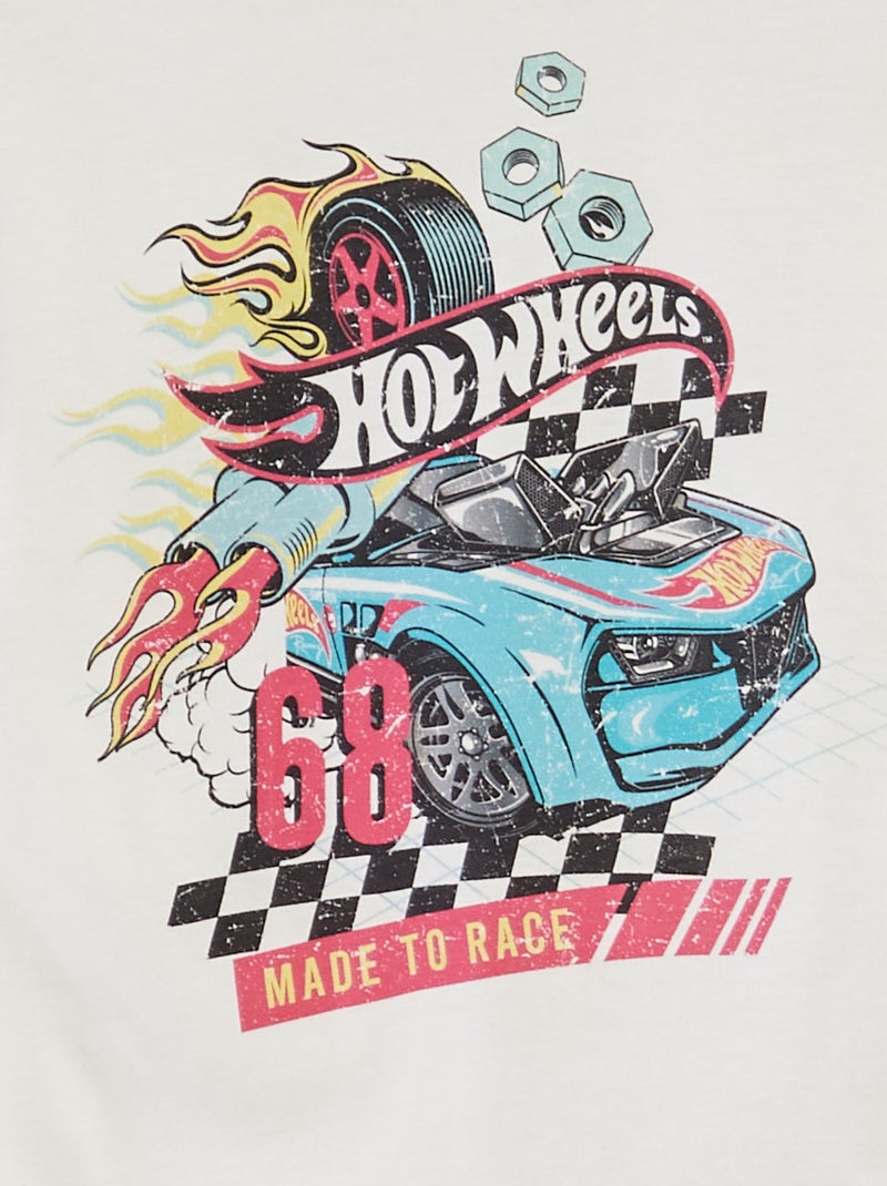 Camiseta 'Hot Wheels' BLANCO - Kiabi