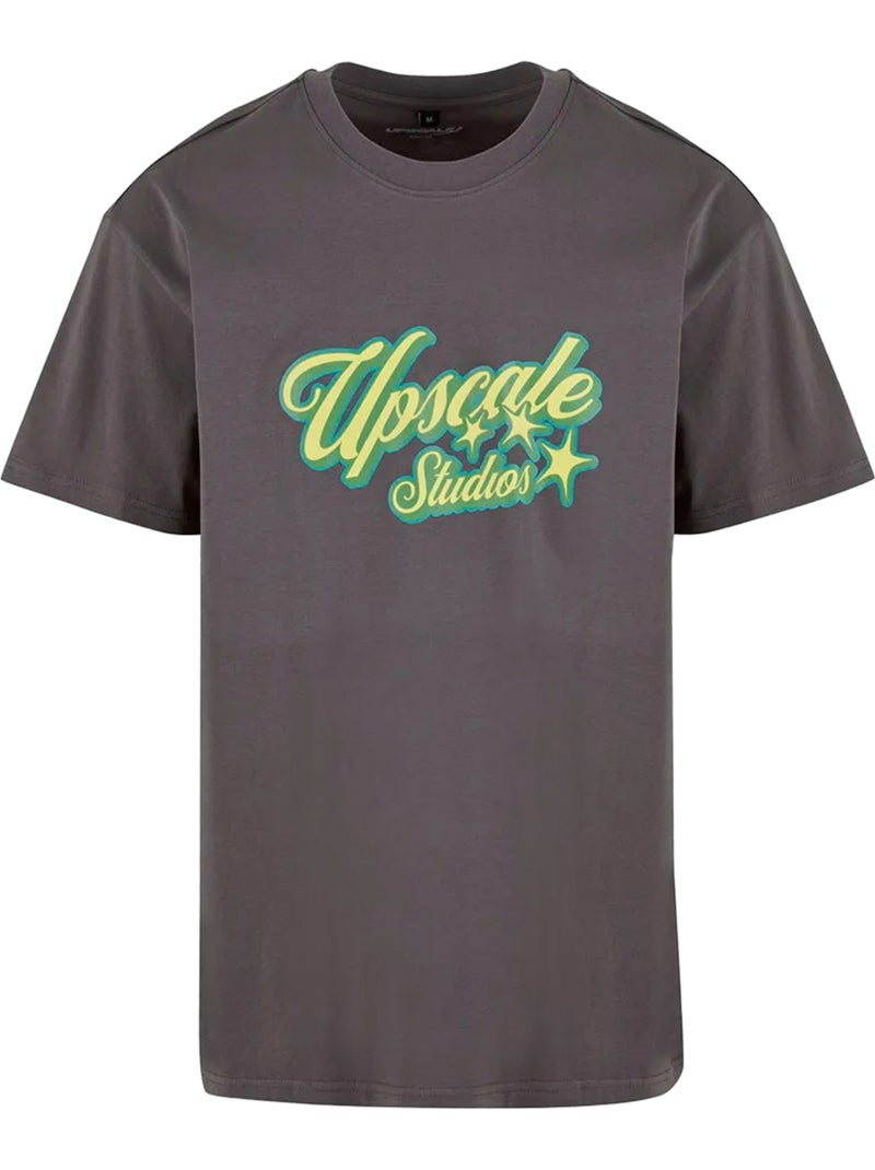 Camiseta hotel paradiso para hombre - mister tee Gris oscuro - Kiabi