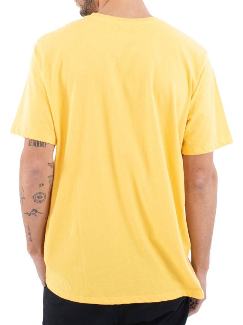 Camiseta Hurley para Hombre Amarillo - Kiabi