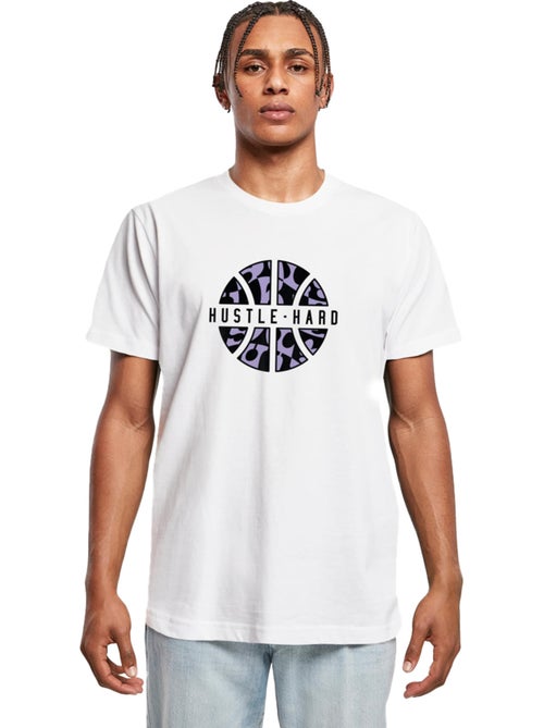Camiseta hustle hard para hombre - mister tee - Kiabi