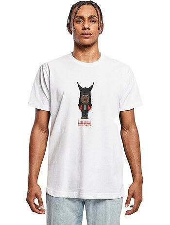 Camiseta i am music para hombre - mister tee