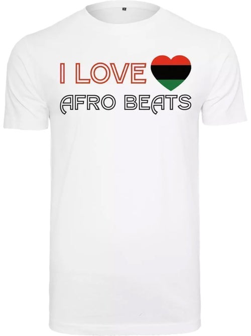 Camiseta i love afro beats para hombre - mister tee - Kiabi