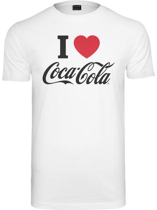 Camiseta i love coke diseño coca cola para hombre - merchcode - Kiabi