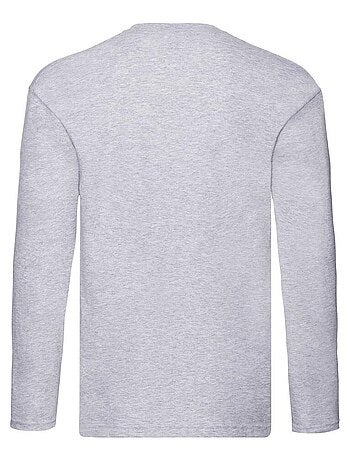 Camiseta iconic 150 classic de manga larga para hombre - fruit of the loom