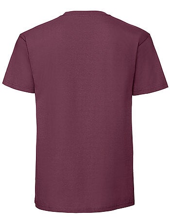 Camiseta iconic 195 para adultos unisex - fruit of the loom