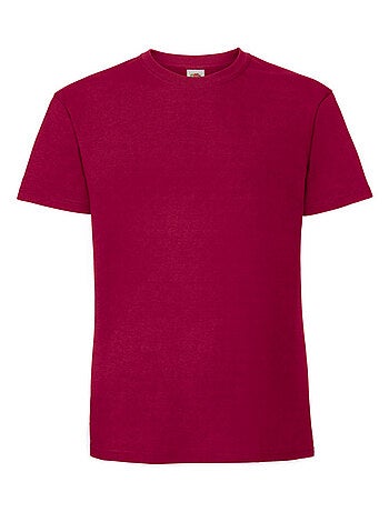 Camiseta iconic 195 para adultos unisex - fruit of the loom