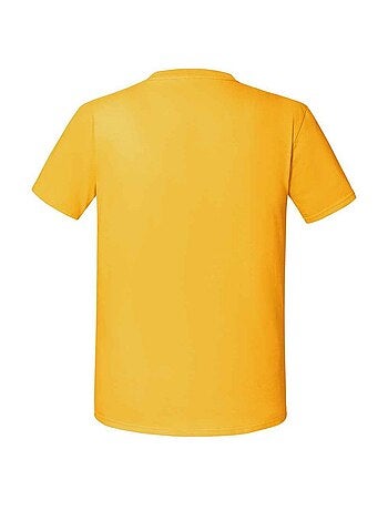 Camiseta iconic 195 premium de algodón ringspun para hombre - fruit of the loom