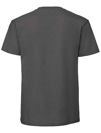 Camiseta iconic 195 premium de algodón ringspun para hombre - fruit of the loom