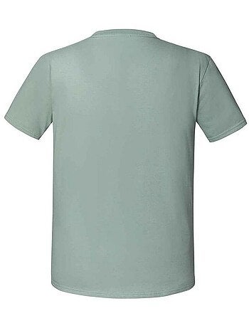 Camiseta iconic 195 premium de algodón ringspun para hombre - fruit of the loom