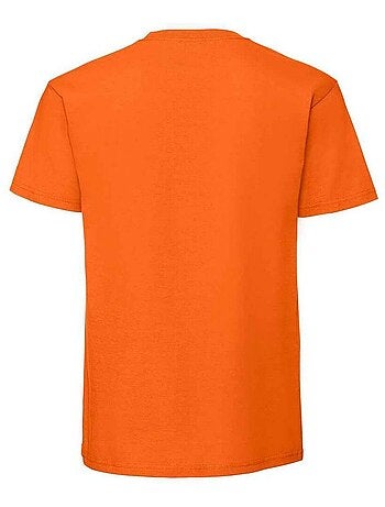 Camiseta iconic 195 premium de algodón ringspun para hombre - fruit of the loom