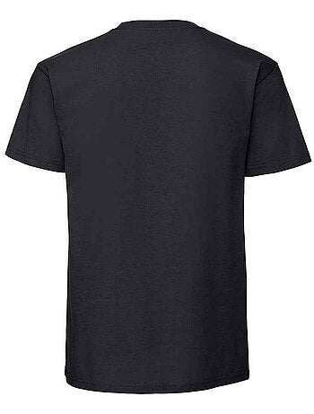 Camiseta iconic 195 premium de algodón ringspun para hombre - fruit of the loom