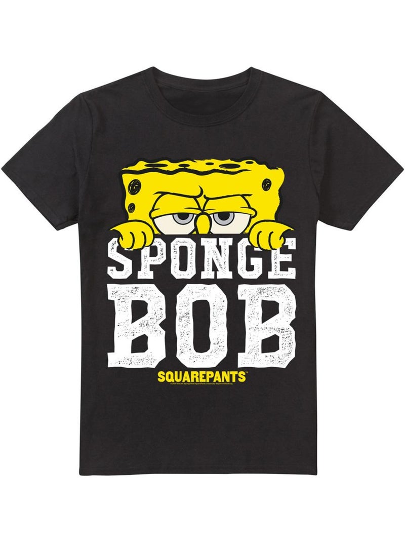 Camiseta icono grande para hombre - spongebob squarepants Negro - Kiabi