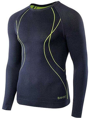 Camiseta ikar de termoactivo de manga larga para hombre - hi-tec