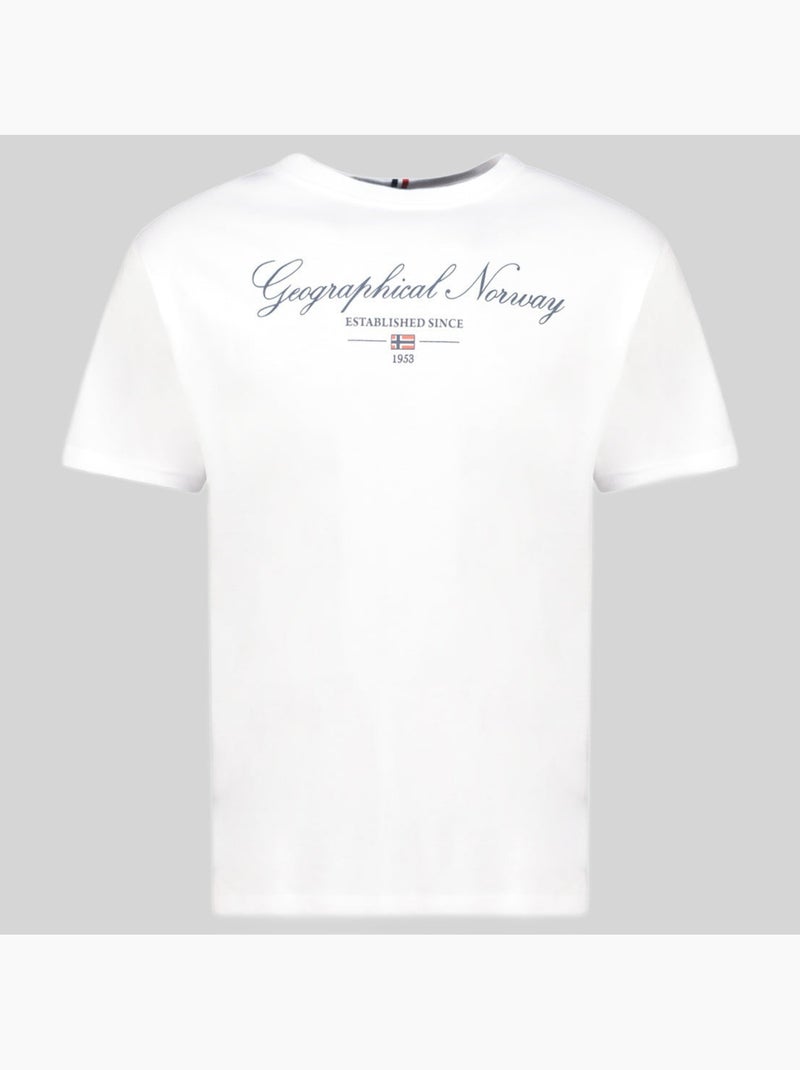 Camiseta illumine – geographical norway Blanco - Kiabi