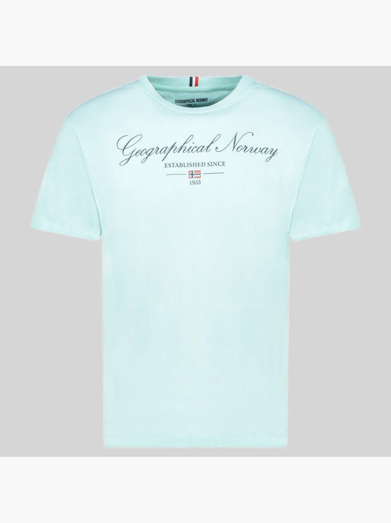 Camiseta illumine – geographical norway Menta - Kiabi