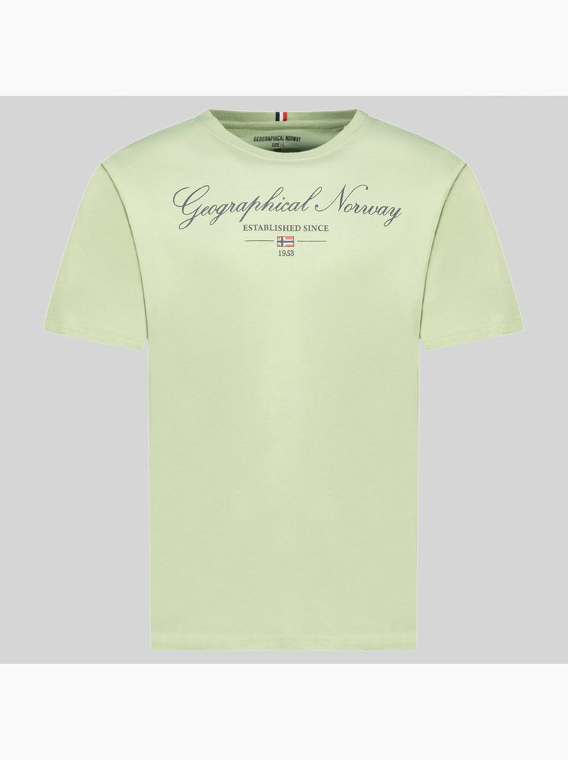 Camiseta illumine – geographical norway Verde pistacho - Kiabi