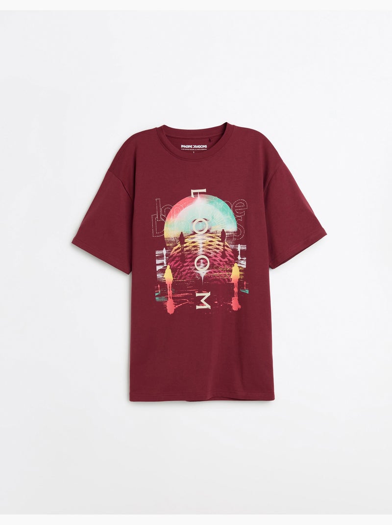 Camiseta Imagine Dragons, MO Fashion Rojo - Kiabi