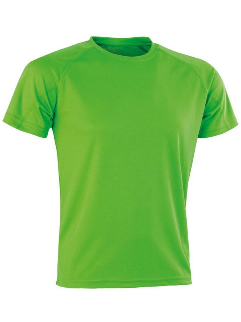 Camiseta impact aircool para hombre - spiro Verde claro - Kiabi