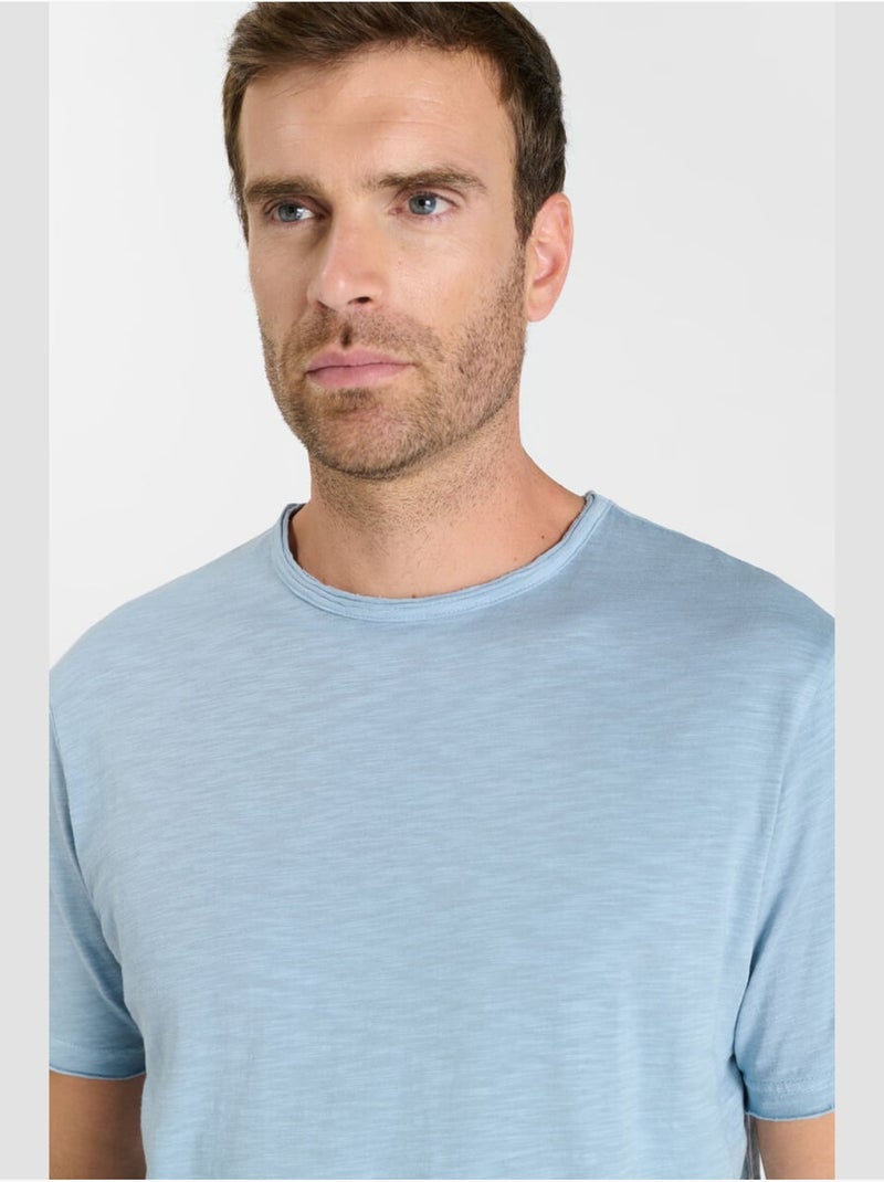 Camiseta inca «Le Temps des Cerises» Azul - Kiabi