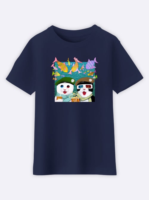 Camiseta infantil 3D - Kiabi Camiseta infantil 3D - Kiabi