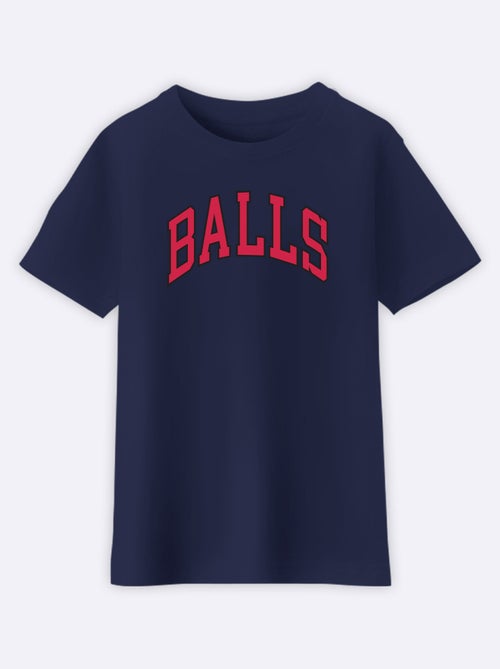 Camiseta infantil BALLS - Kiabi