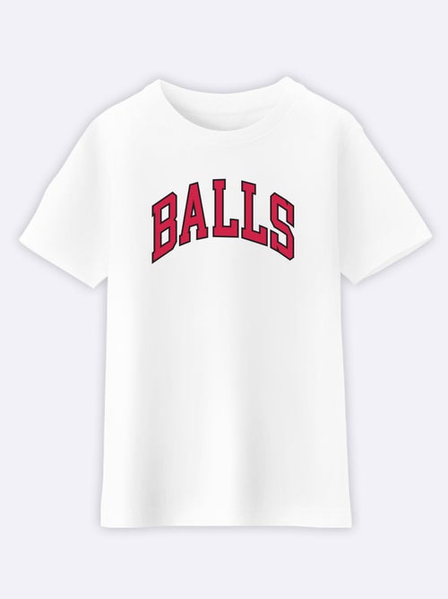 Camiseta infantil BALLS - Kiabi