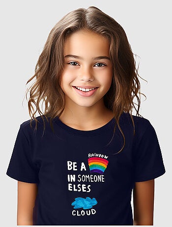 Camiseta infantil BE A RAINBOW