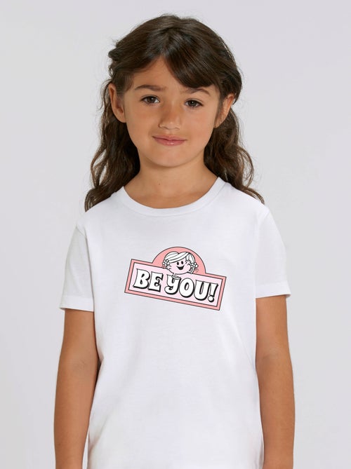 Camiseta infantil BE YOU - Kiabi
